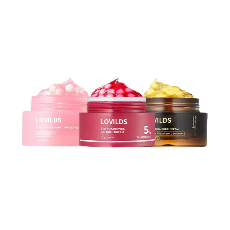 Capsule Cream SET for Glass Glow Skin